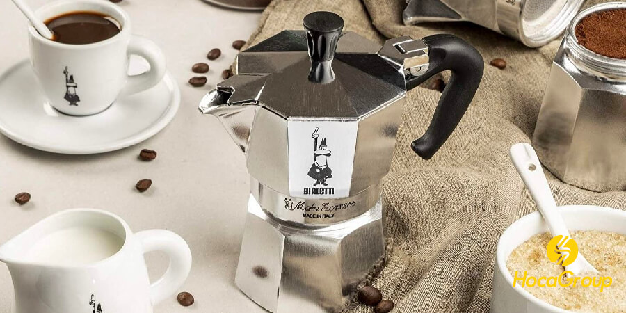 Nơi sản xuất là tiêu chí bạn nên quan tâm khi chọn ấm pha cà phê moka
