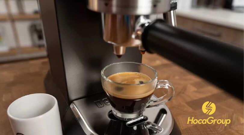Ly cà phê từ máy cafe delonghi ec 685