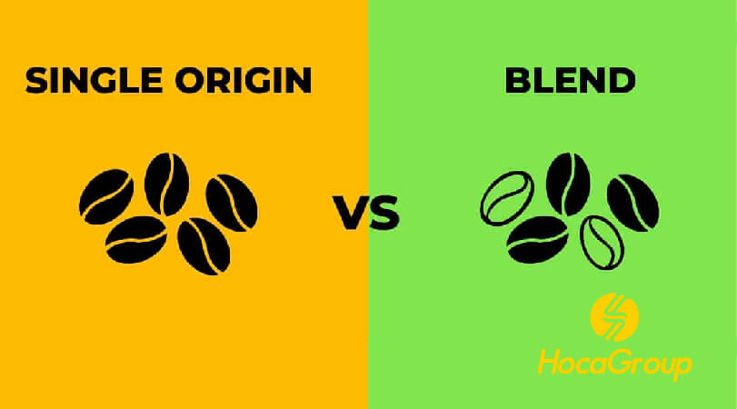 Blend vs Single Origin là thông tin chính mà bao bì cà phê phải có