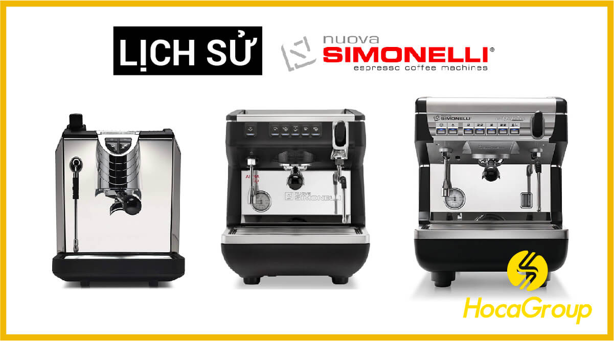NUOVA SIMONELLI – Thương hiệu máy xay nổi tiếng đến từ Ý