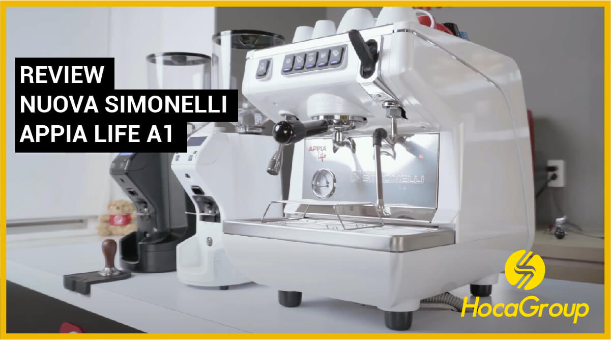 Nuova Simonelli Appia Life A1 – bạn “quốc dân” của quán cafe